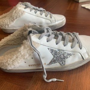 Golden Goose Shearling Sneakers
